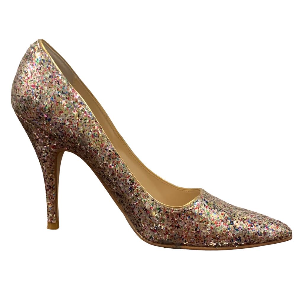 MICHAEL by Michael Kors ‘CLEO’ Multi-color Glitter Stiletto Heel - 6.5